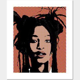 willow smith style pop art Posters and Art